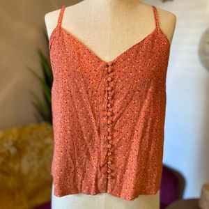 Madewell floral tank